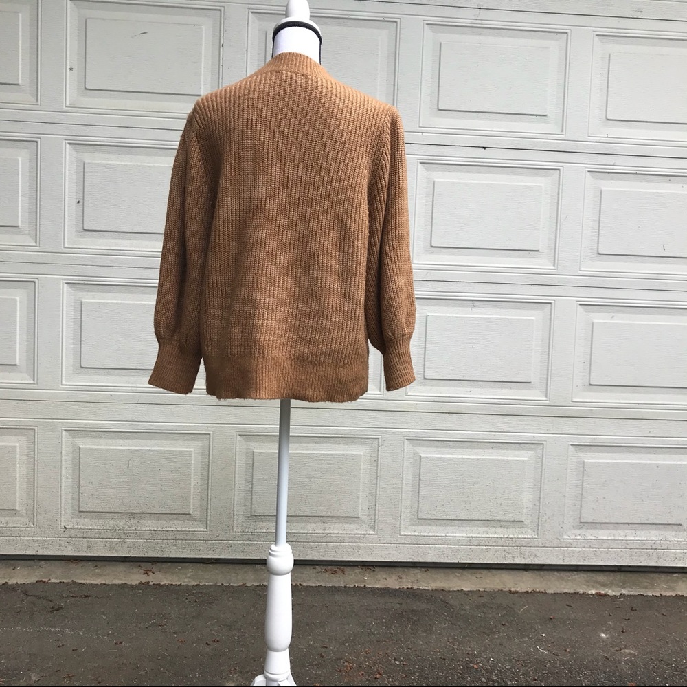 Halogen Oversized Mock Neck Rust Sweater I Or 1 - image 8